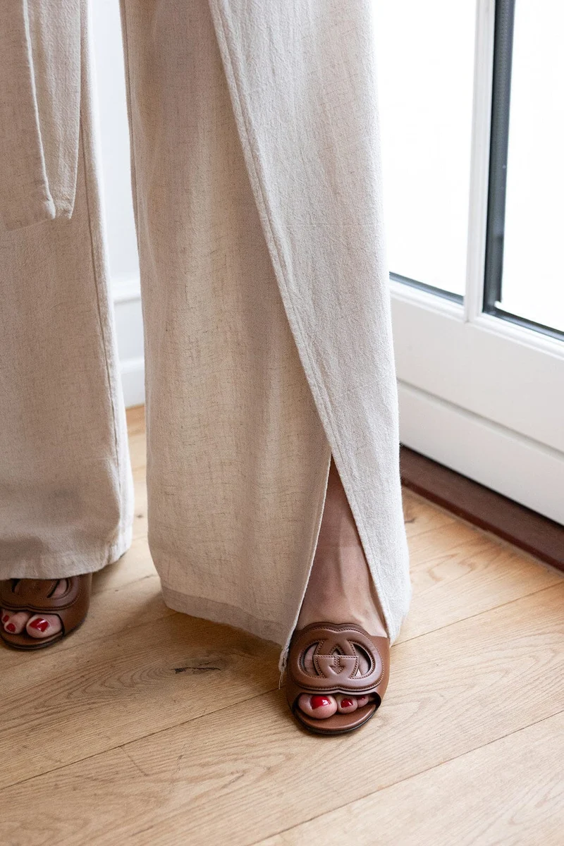 Molly&My x Melanie Due - Carina D Pants 168077 - 815 - Natural