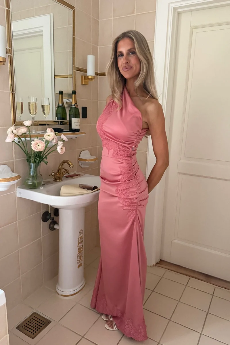 BYIC - Andreaic Maxi Dress A25194 - Pink Lace