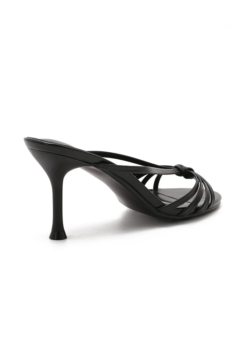 Bloom - Sweet Pea Stiletto - Black