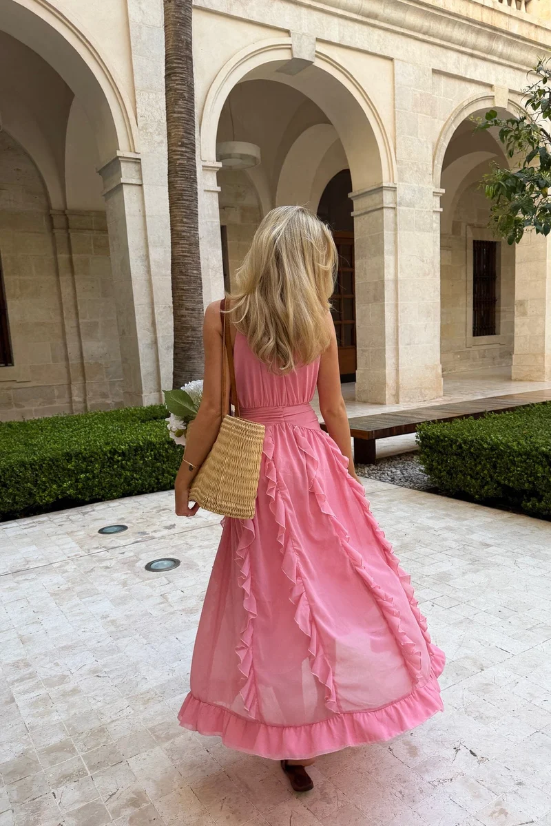 BYIC - Tianaic Maxi Dress A25246 - Dusty Rose