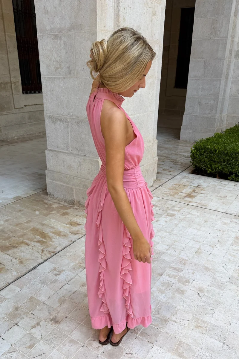 BYIC - Tianaic Maxi Dress A25246 - Dusty Rose