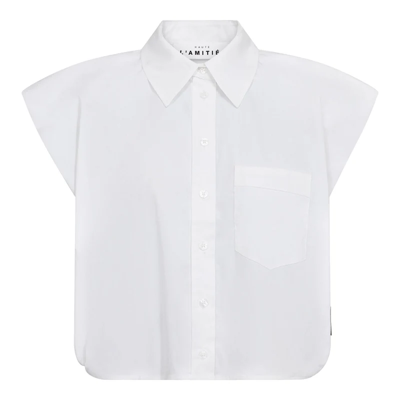 Haute L'Amitié - Dinnie Ns Poplin Shirt HL10846 - White