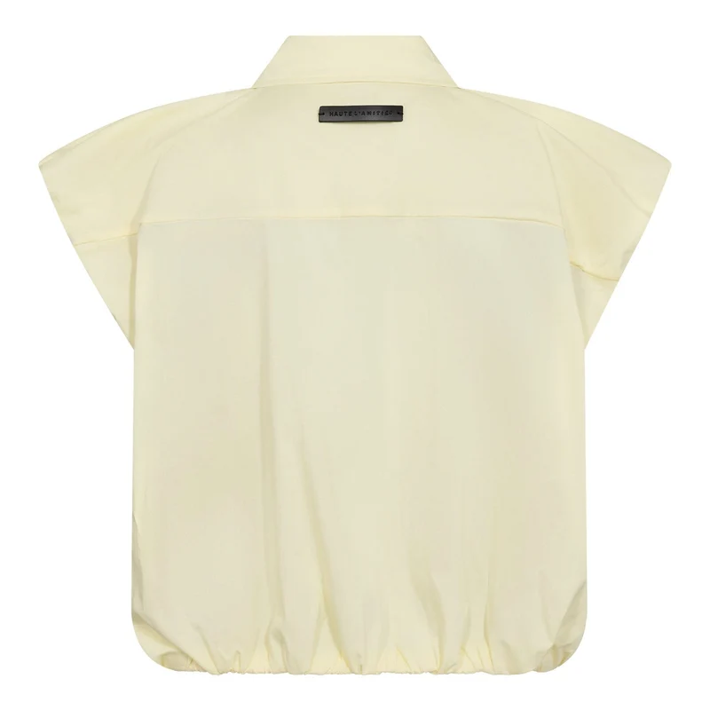 Haute L'Amitié - Dinnie Ns Poplin Shirt HL10846 - Pale Yellow