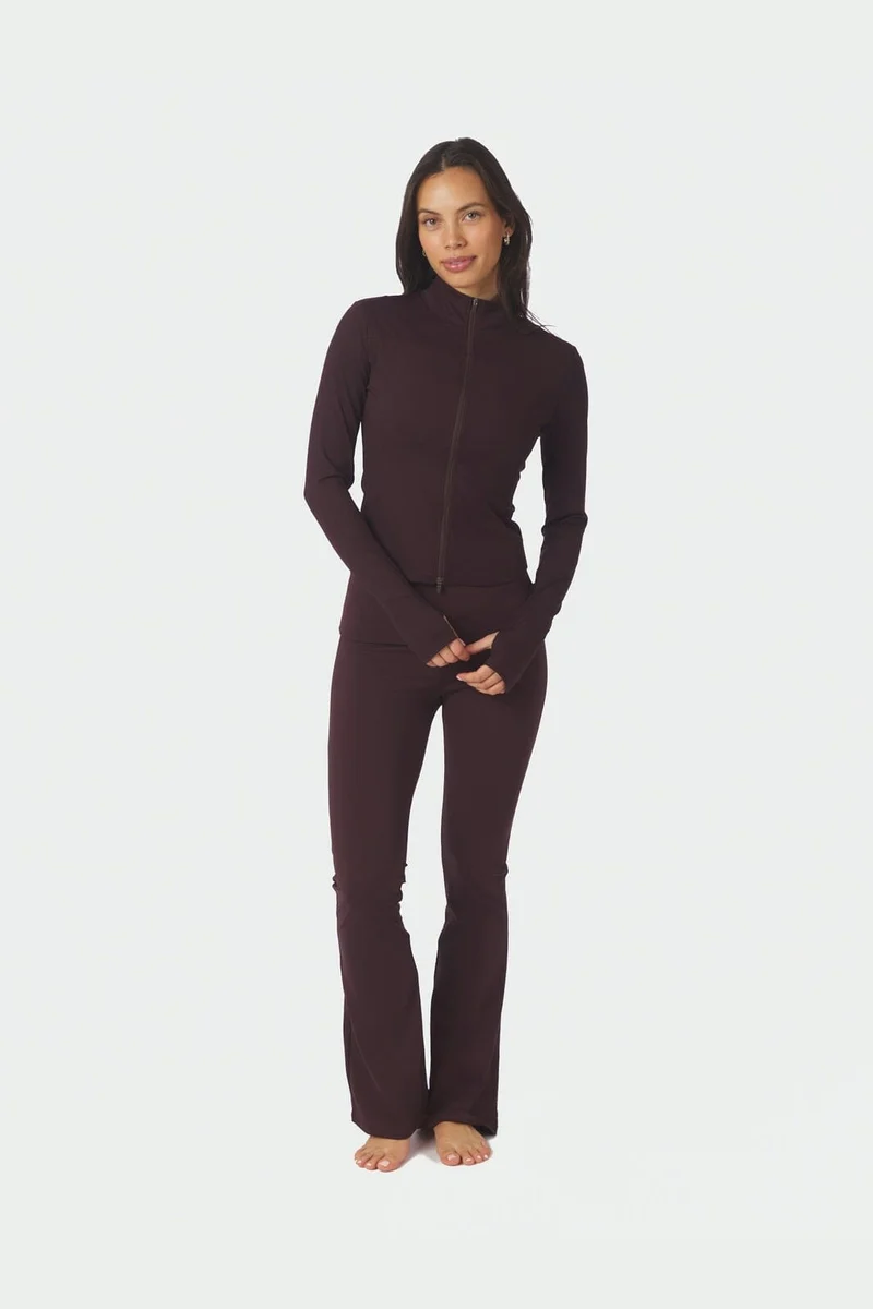Neo Noir - Ulianna Leggings Pants 167091 - 174 - Burgundy