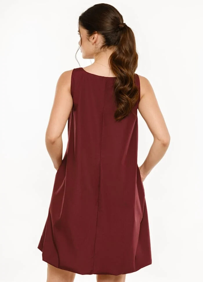 Liberte - Barbel Dress 22275 - Dark Bordeaux