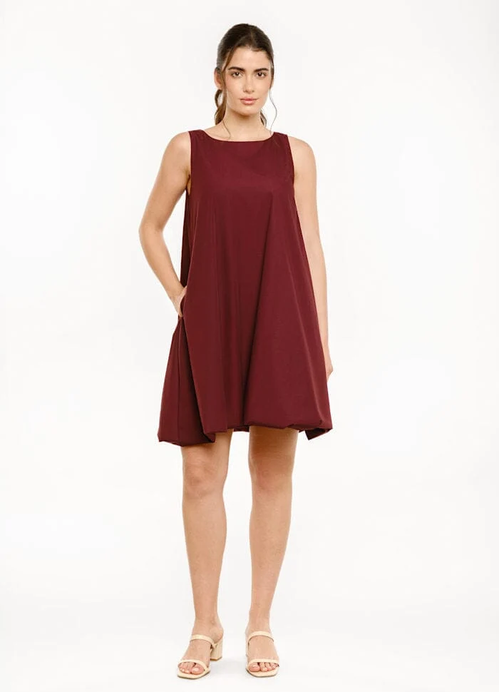 Liberte - Barbel Dress 22275 - Dark Bordeaux