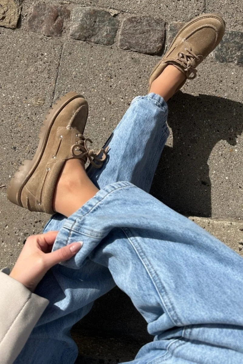 Copenhagen Shoes - The Walk Suede CS8838 - 0301 - Biscuit