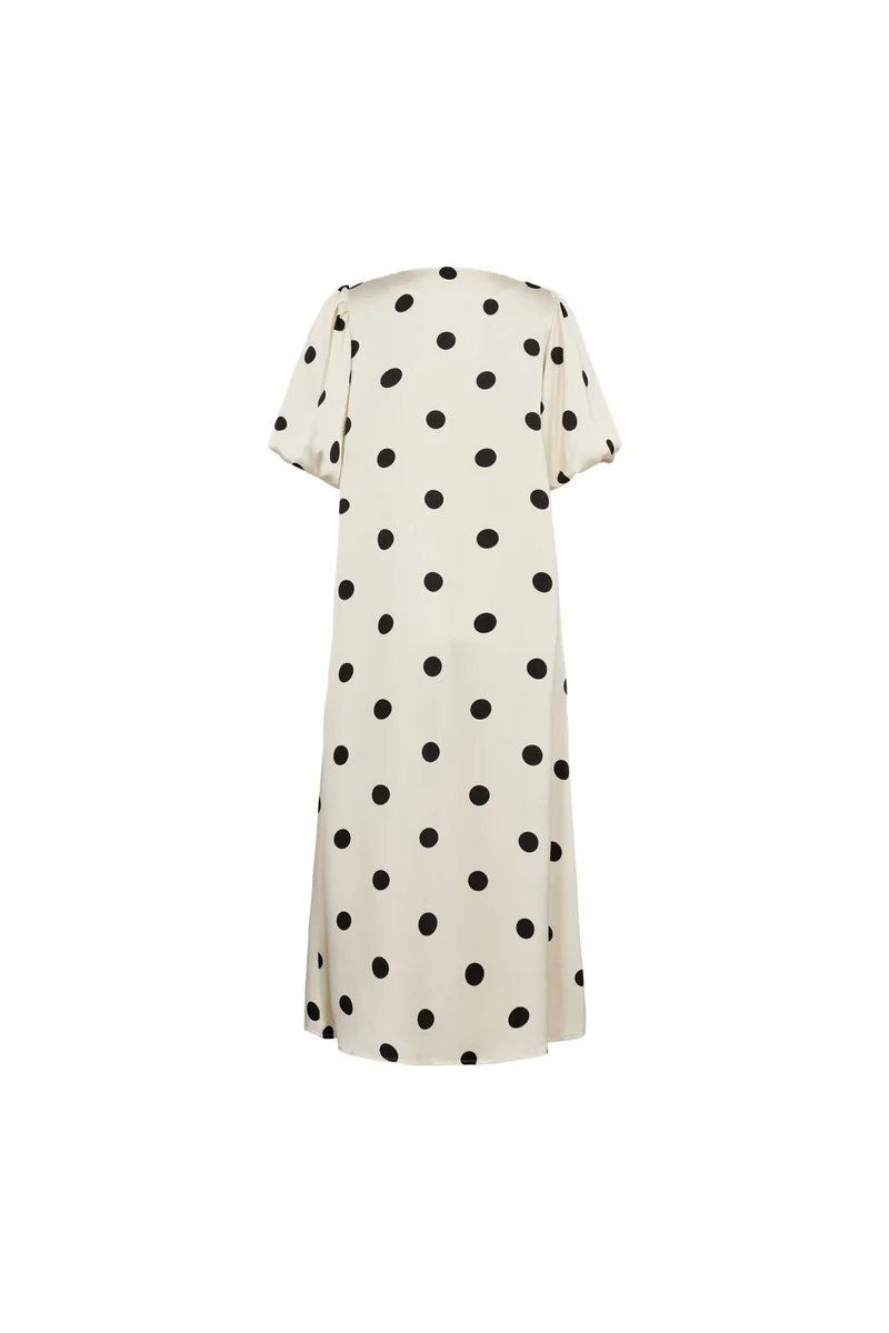 Liberte - Dotti Dress 22351 - Creme Black Dot