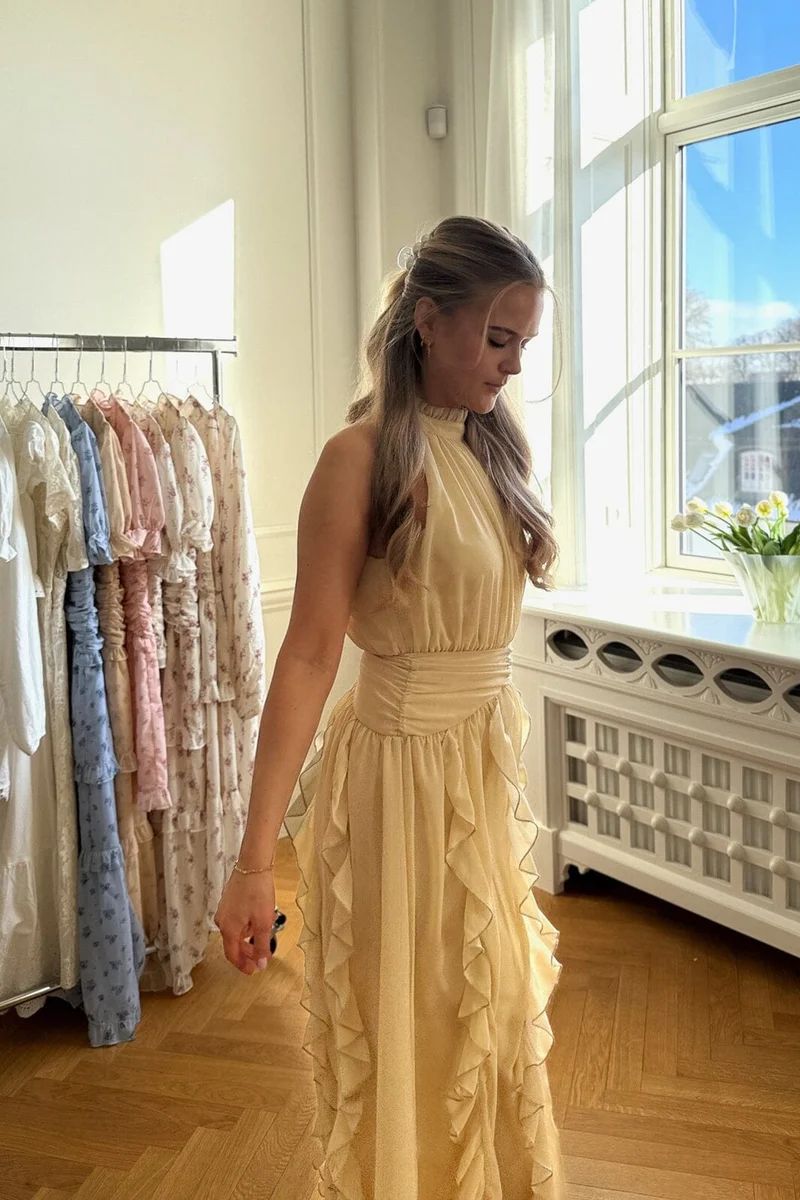 BYIC - Tianaic Maxi Dress A25246 - Yellow