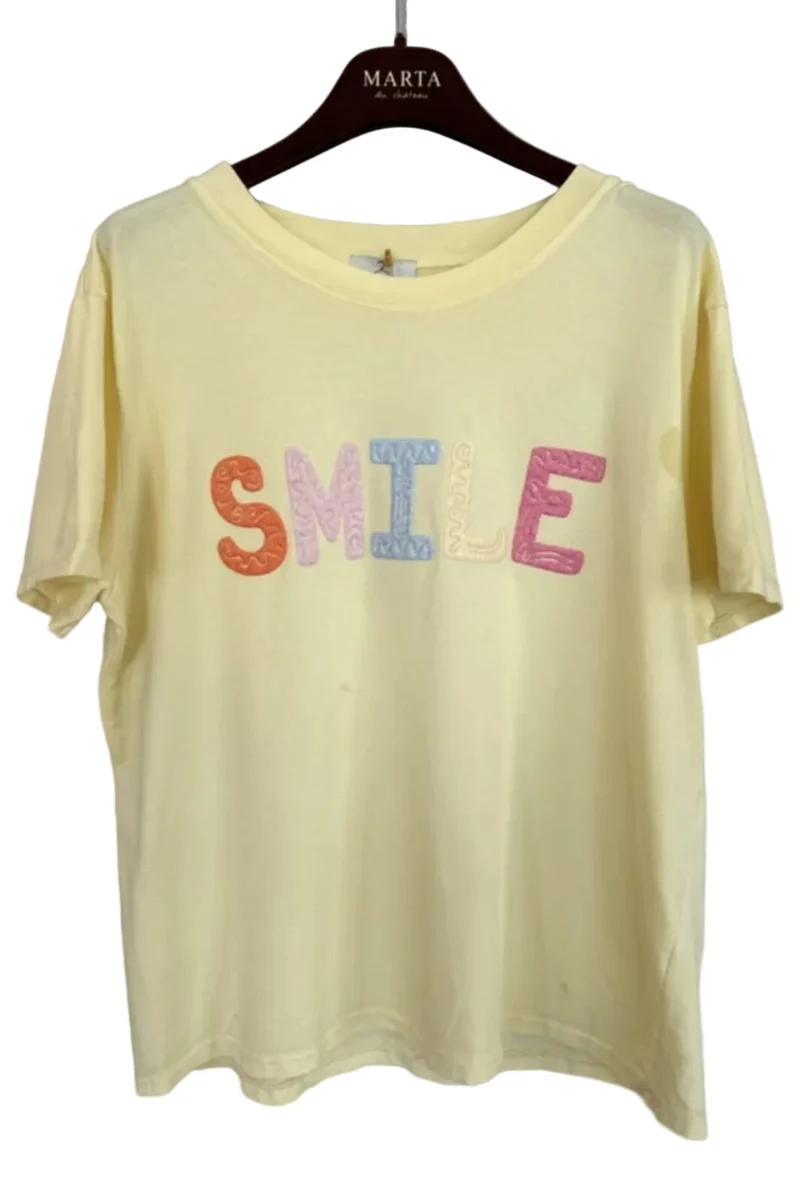 Marta Du Chateau - Mdcvespera Tee 22585 - Yellow