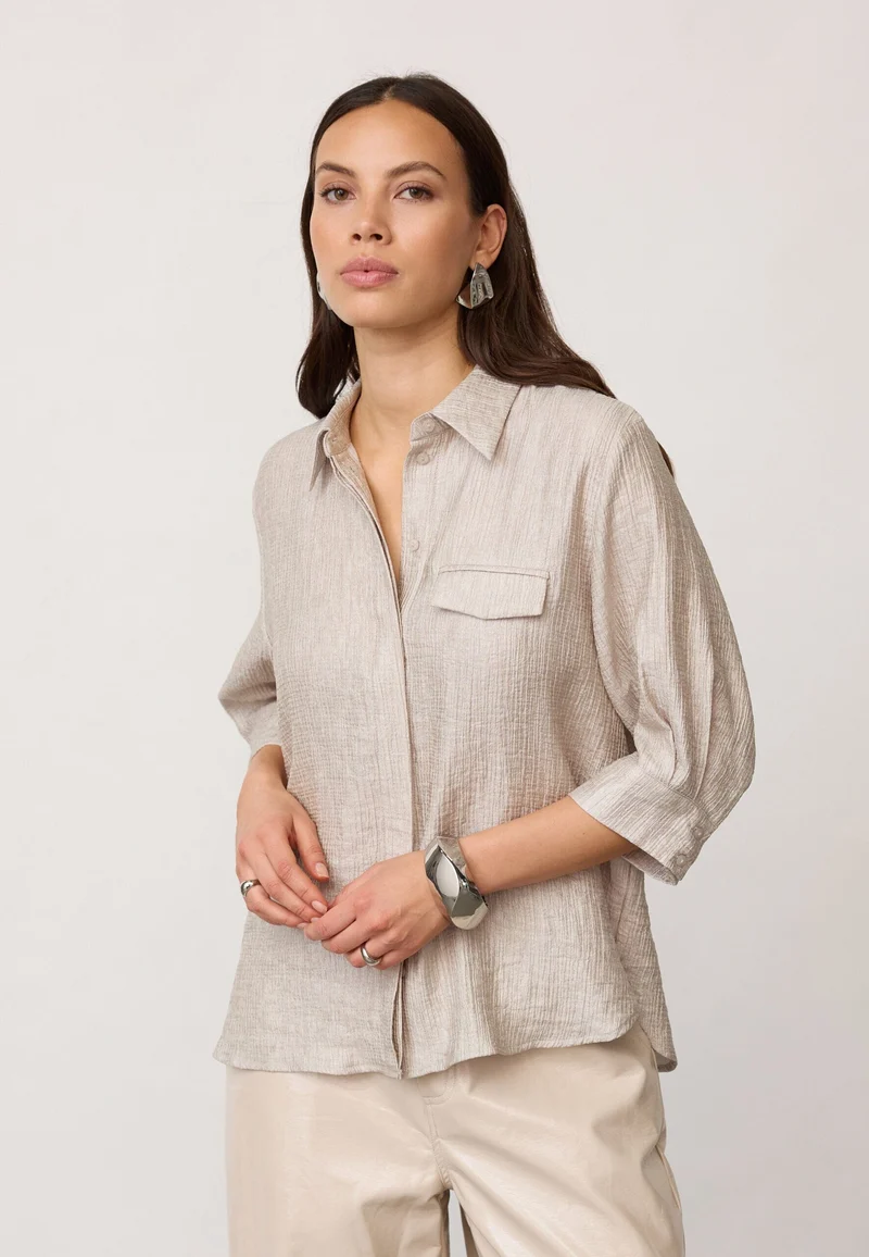 Co´Couture - Chercc Shirt 45187 - 930 - Silver