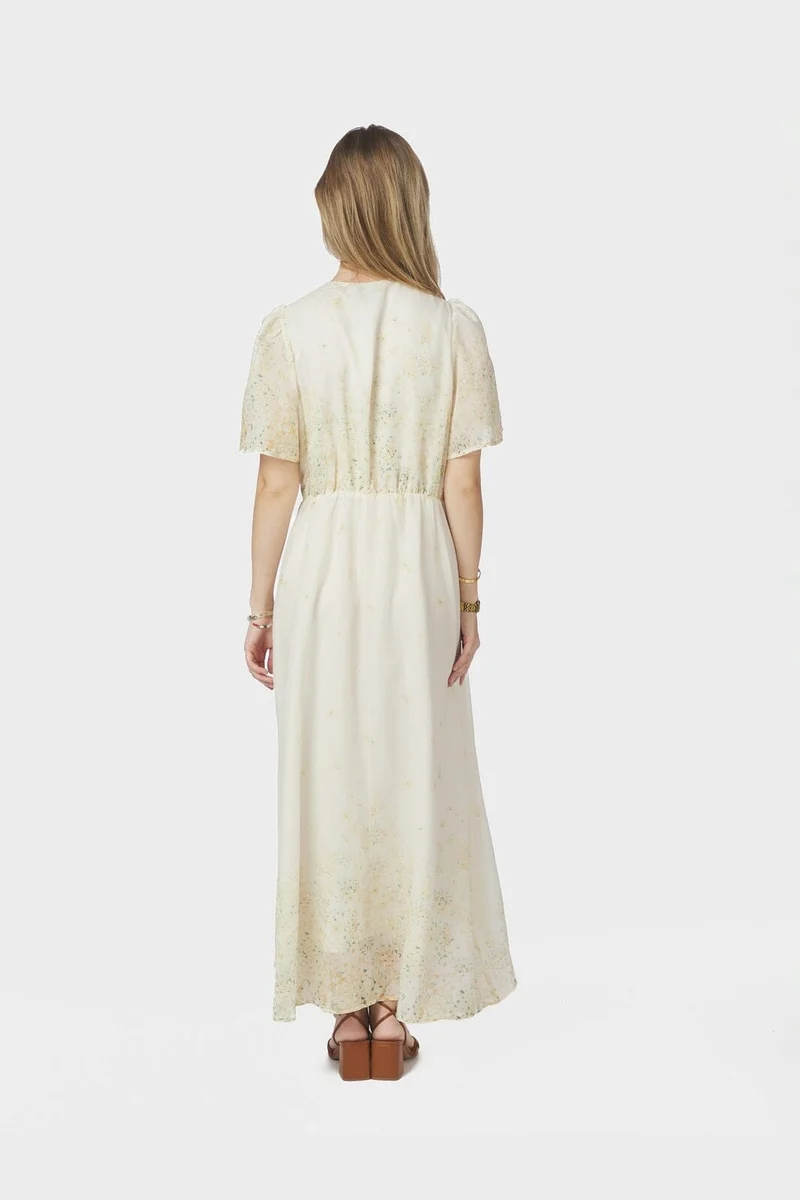 Neo Noir - Serna Gardenia Dress 169070 - 191 - Light Yellow