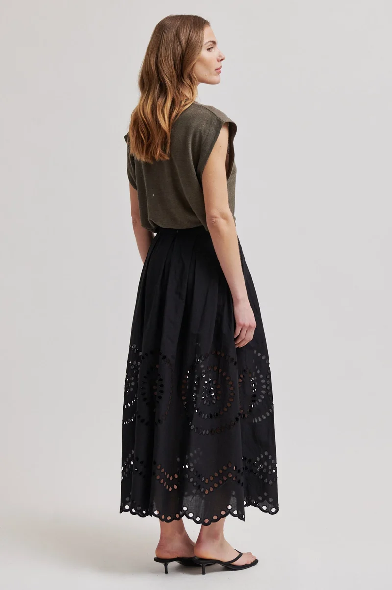 Second Female - Meryl Skirt 60608 - 8001 Black