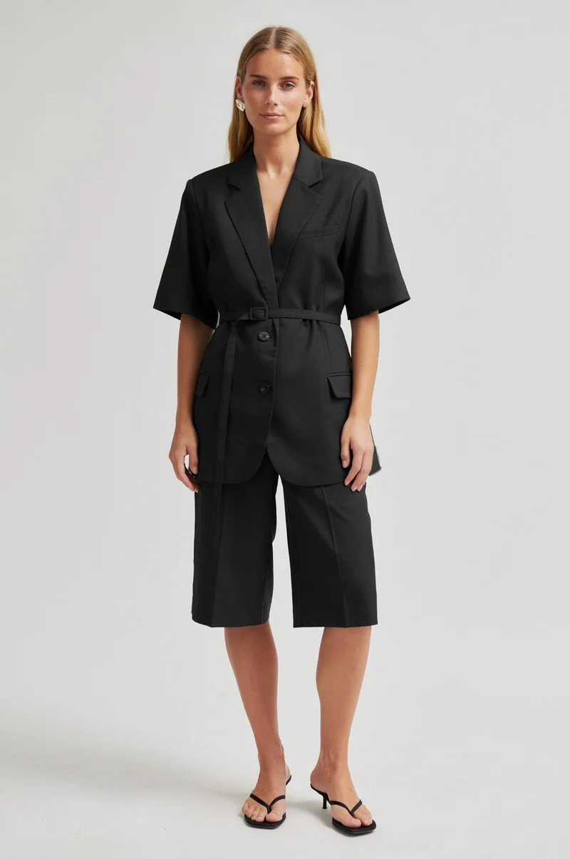 Second Female - Sharo Long Shorts 60822 - 8001 Black