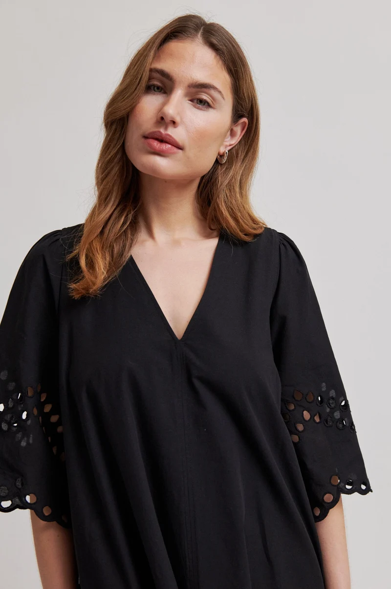 Second Female - Meryl Dress 60607 - 8001 Black