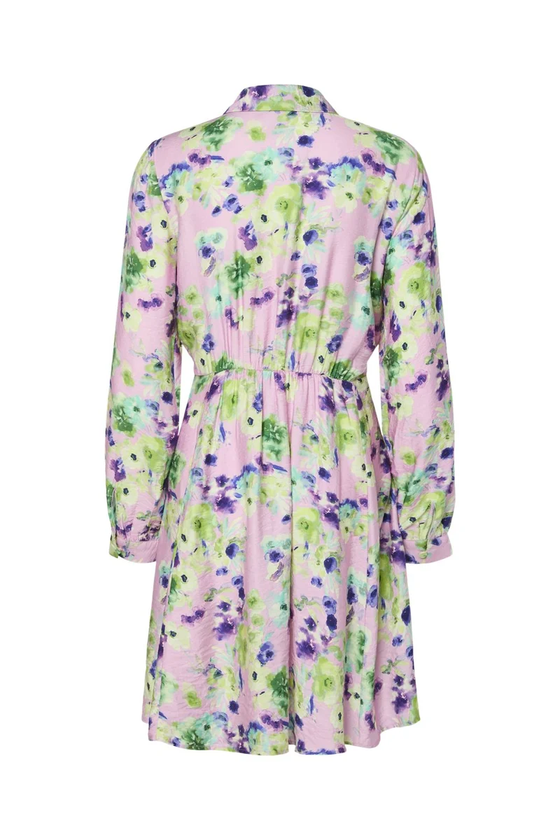 YAS - Yaskaya Ls Shirt Dress - 4710063 Pale Lilac Wilma