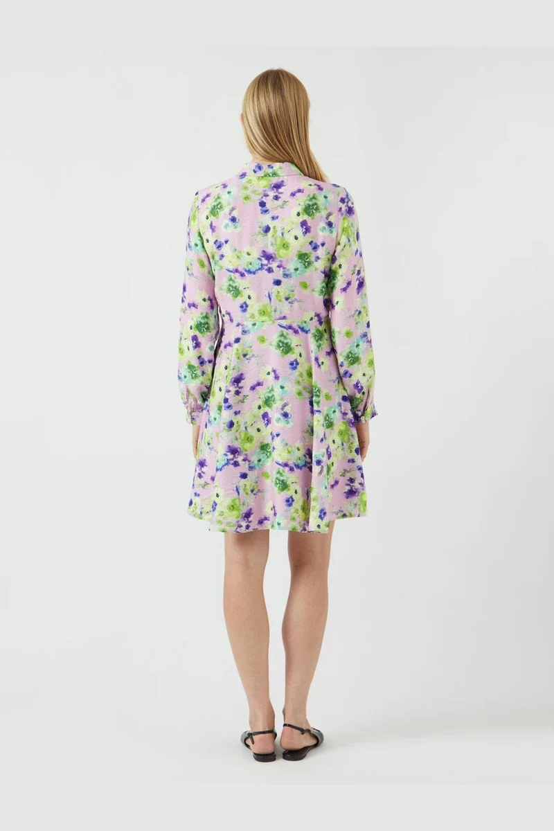 YAS - Yaskaya Ls Shirt Dress - 4710063 Pale Lilac Wilma