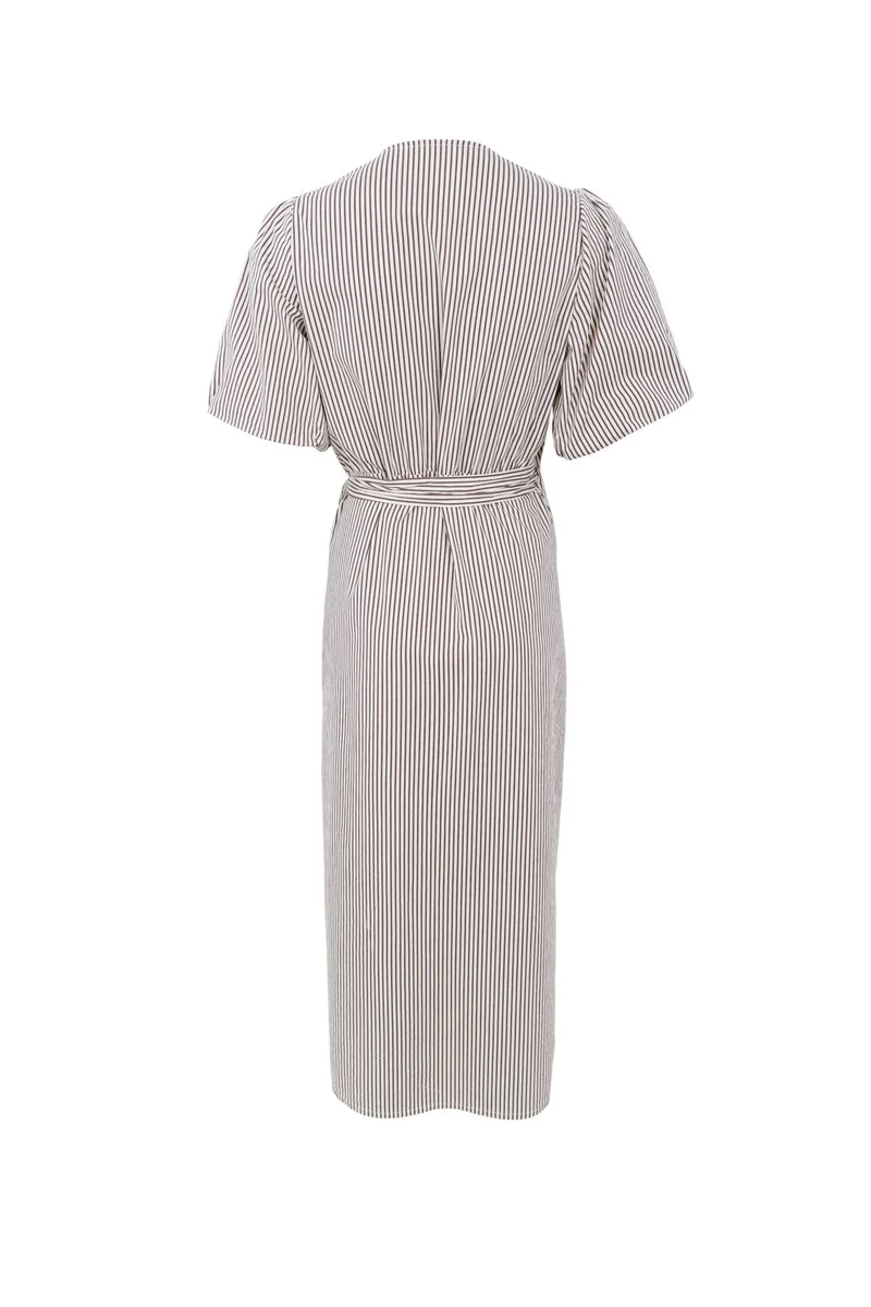 Black Colour - Bcally Wrap Dress 41197 - Creme