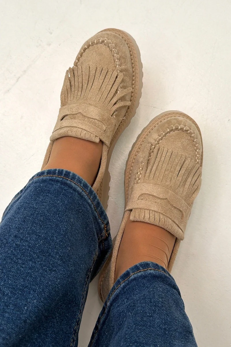 Bloom - Oriella Loafers - Beige