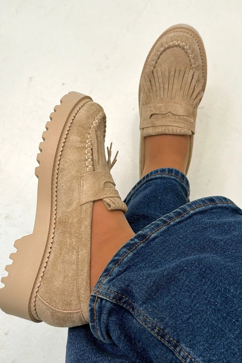 Bloom - Oriella Loafers - Beige