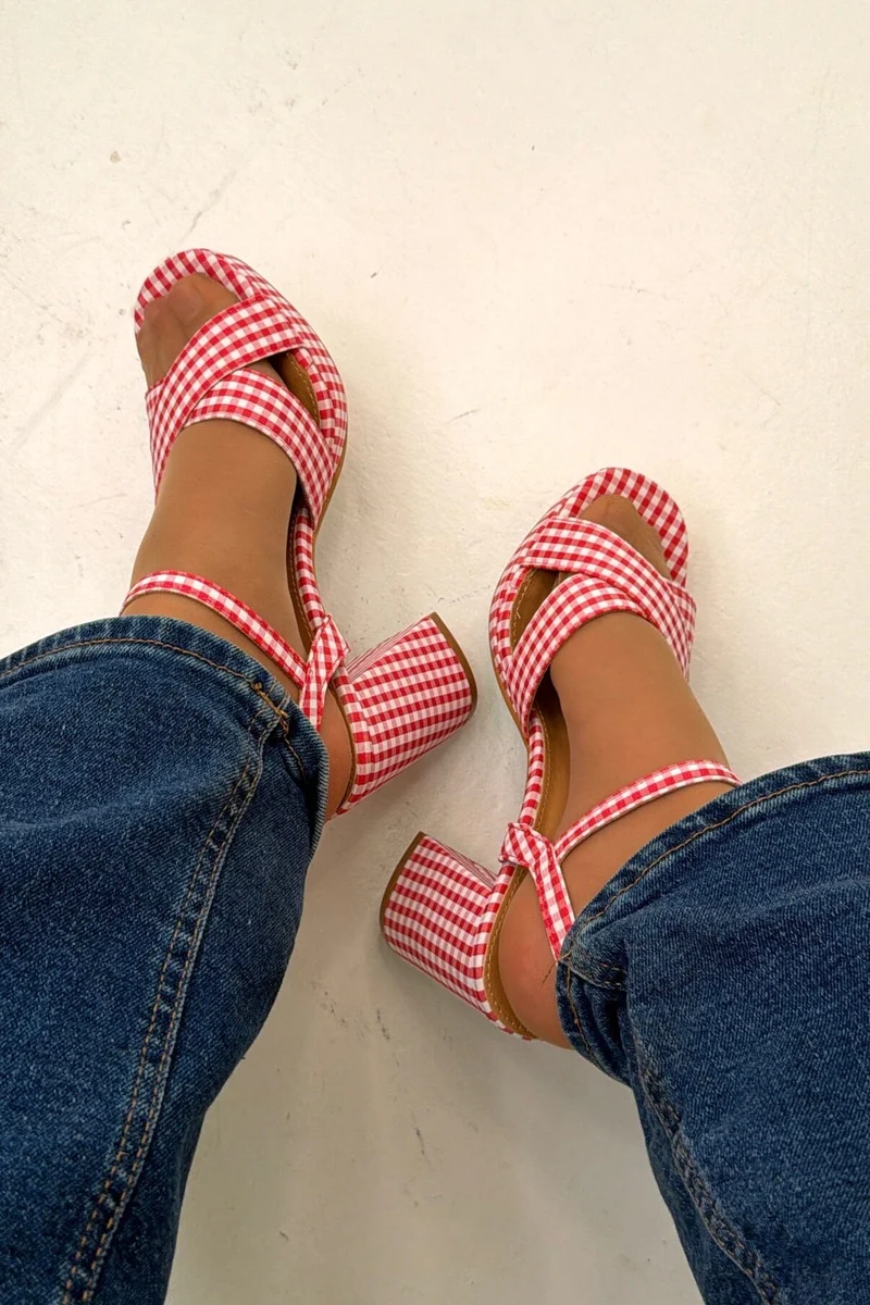 Bloom - Norelle Stiletto - Light Red