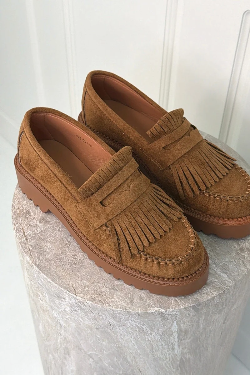 Bloom - Oriella Loafers - Camel