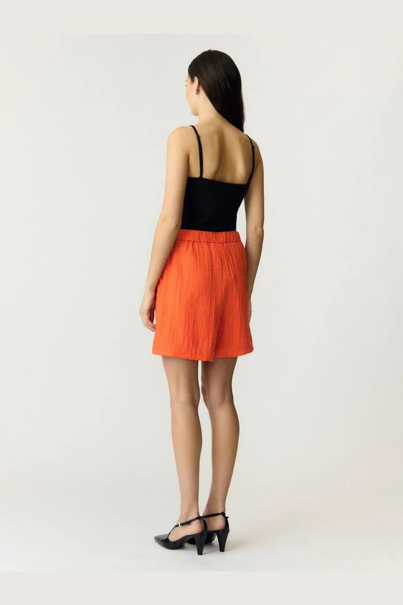 YAS - Yasstaw Shorts - 4725599 Cherry Tomato