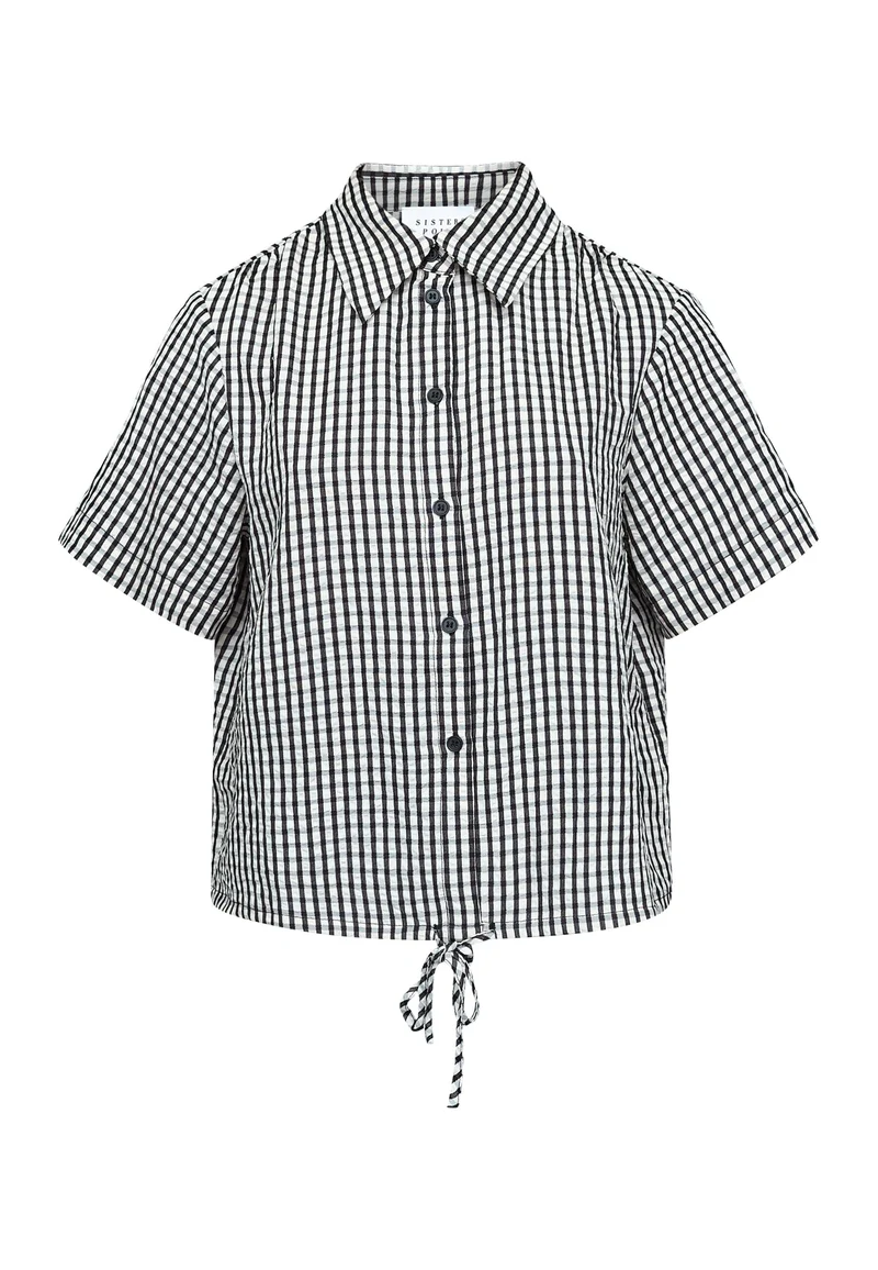 Sisters Point - Eleo-Sh1 20054 - 840 - Cream/Black Check
