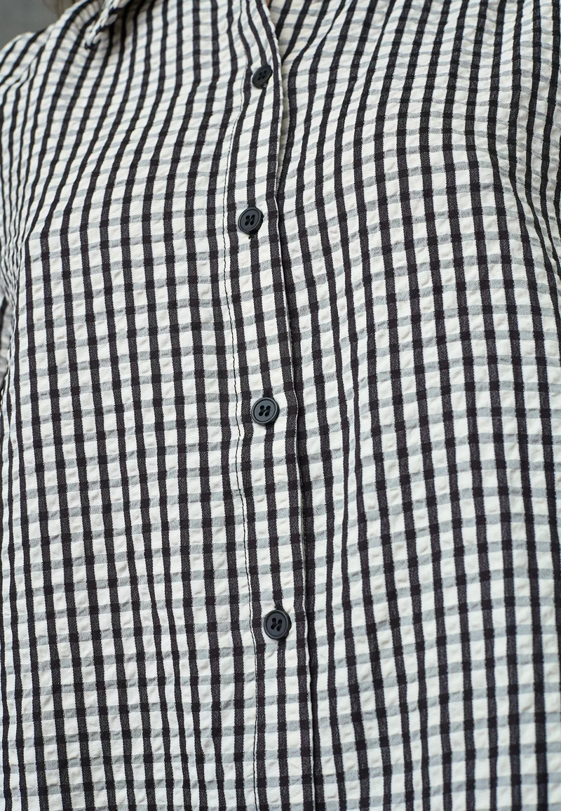 Sisters Point - Eleo-Sh1 20054 - 840 - Cream/Black Check