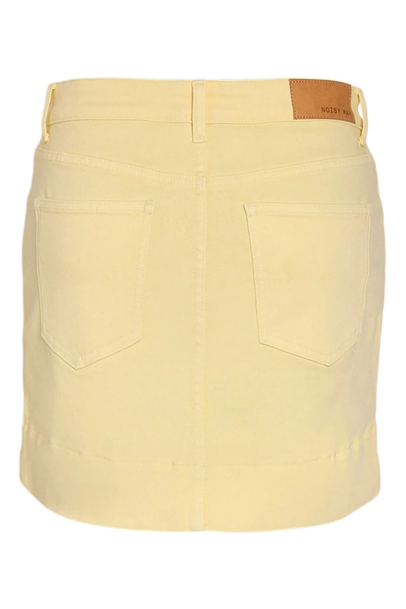 Noisy May - Nmyolanda Skirt Colored - 5026006 French Vanilla
