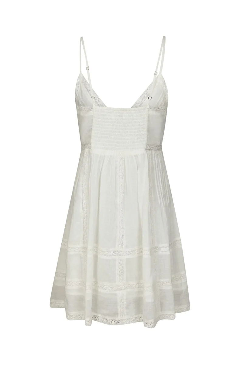 Neo Noir - Valora S Voile Dress 168736 - 120 - White