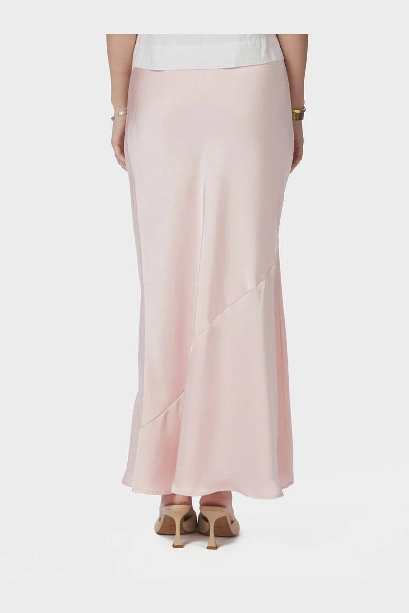 Neo Noir - Ninad Heavy Sateen Skirt 168523 - 754 - Light Pink