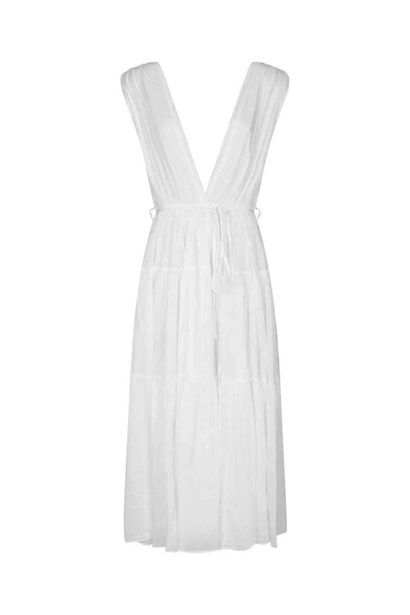Neo Noir - Misha S Voile Dress 167917 - 120 - White