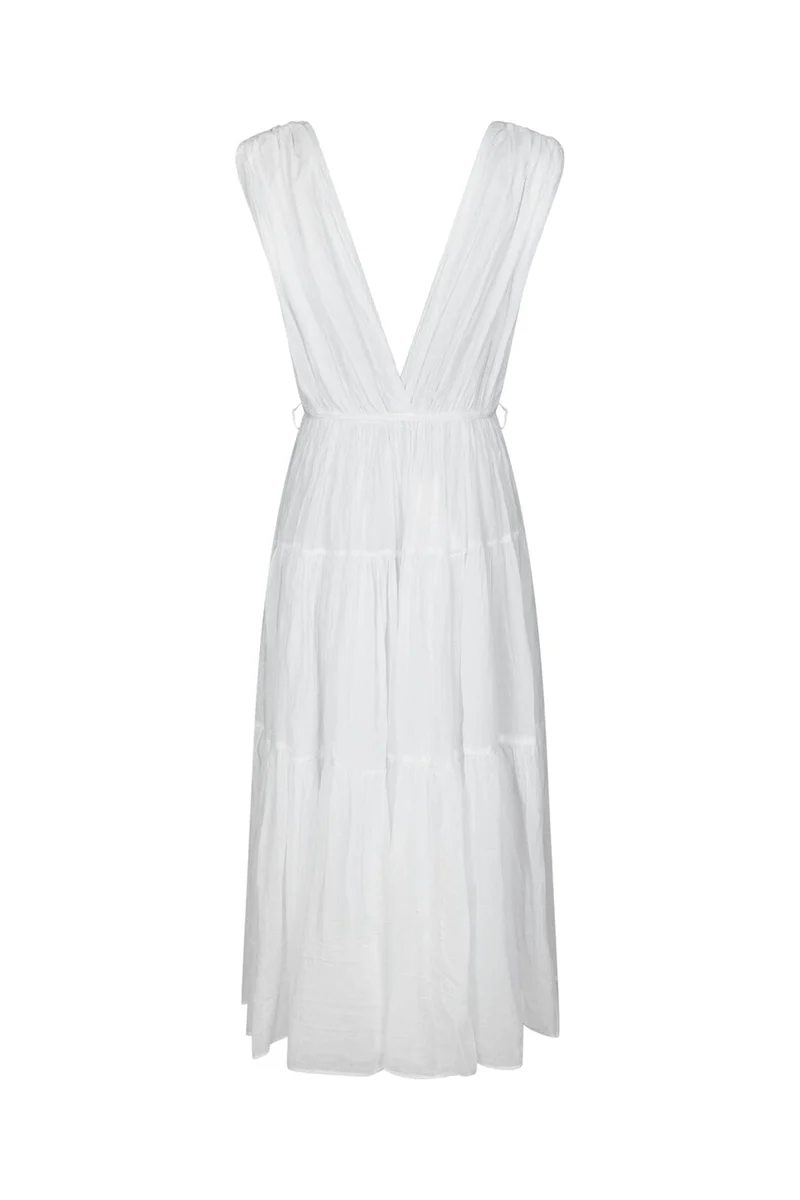 Neo Noir - Misha S Voile Dress 167917 - 120 - White