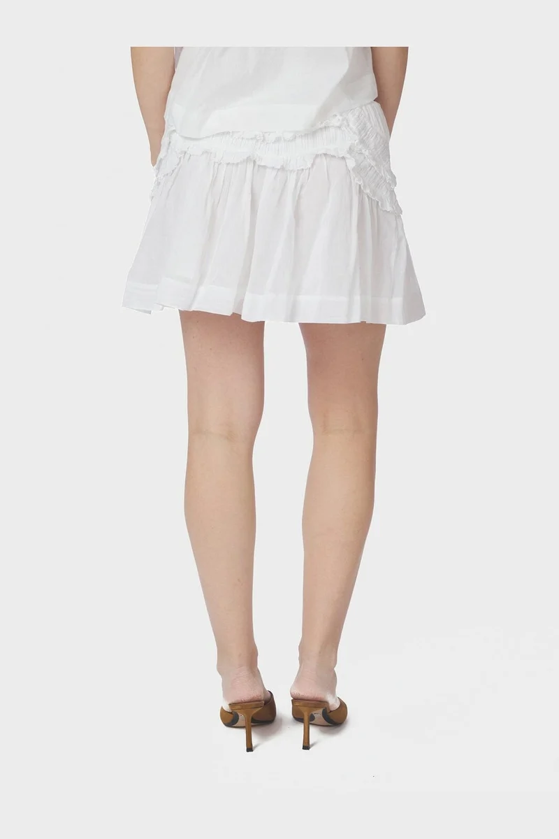 Neo Noir - Maliah S Voile Skirt 168897 - 120 - White
