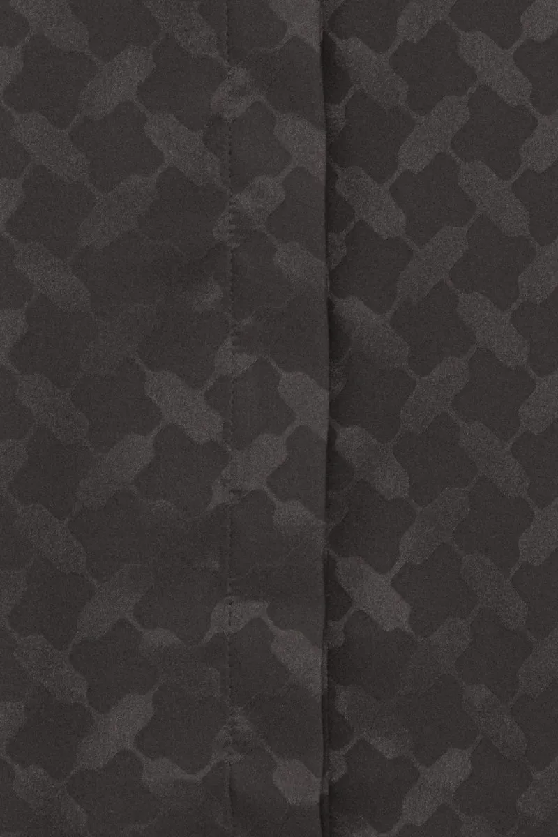 Karmamia - Trinity Shirt - Black Keffiyeh Jacquard