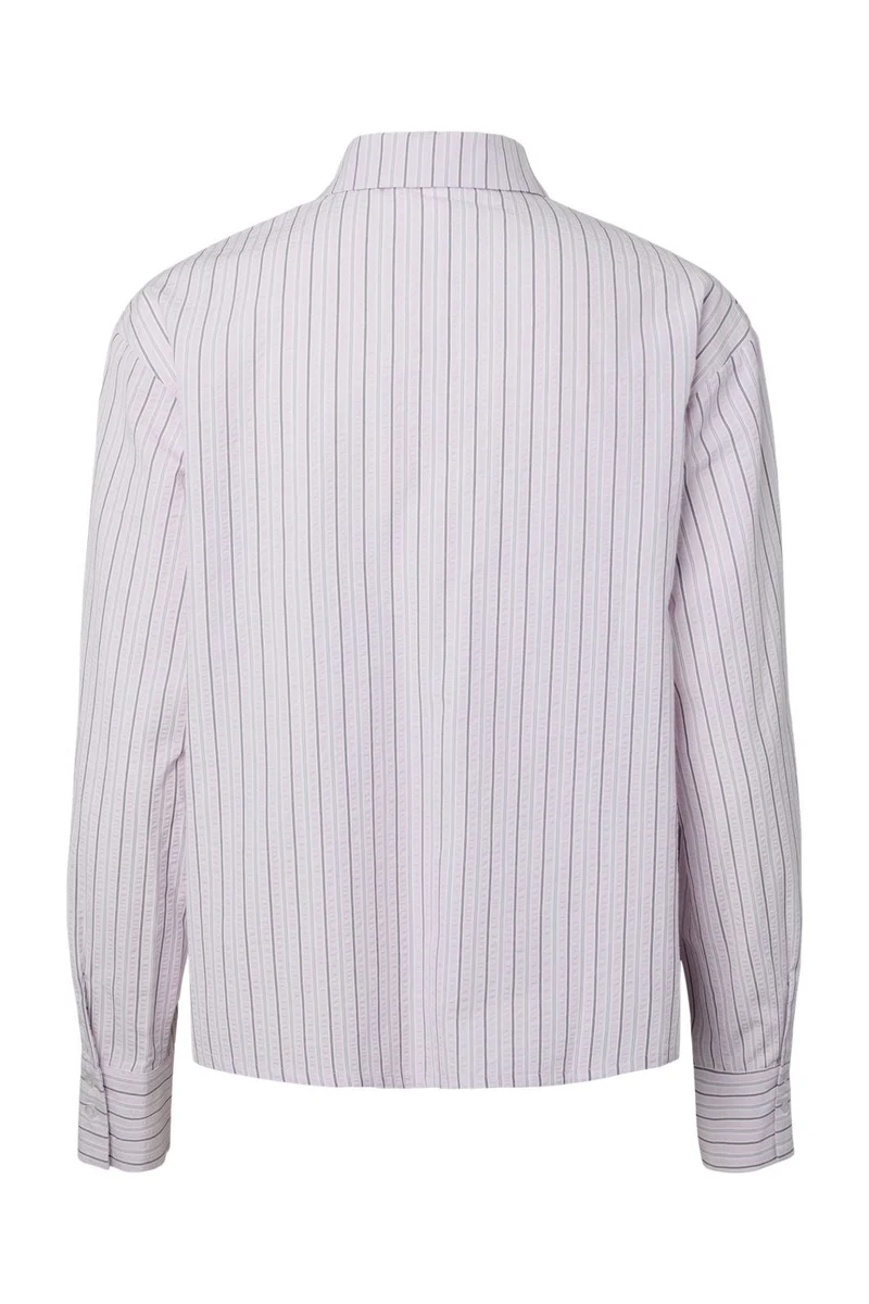 YAS - Yasrosa Ls Shirt Story - 5179777 Orchid Petal W Stripes