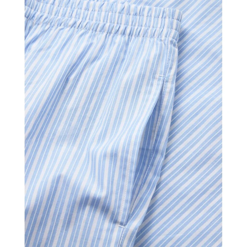 H2O - Rønne Essential Pajamas Pants 100166 - 7092 - Light Blue/White