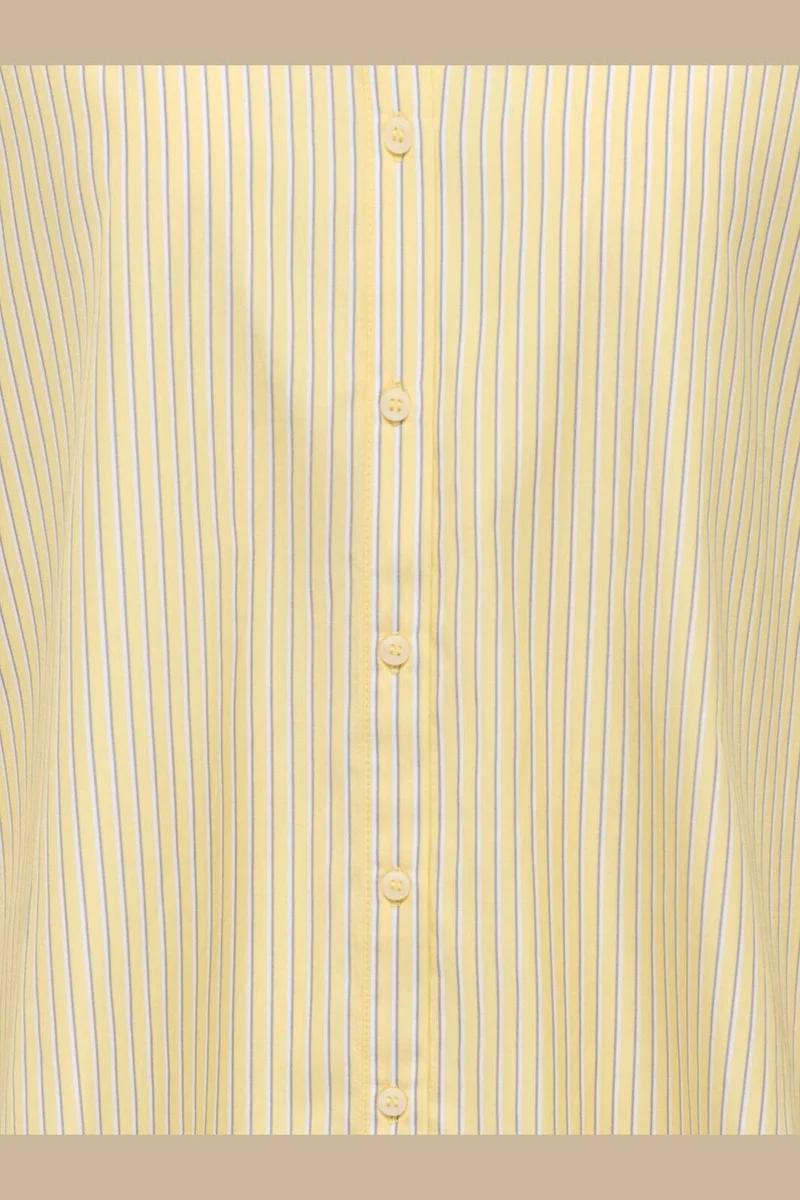 Only - Onloregon Alva Ls Reg Shirt - 5071972 Sunlight Cloud Dancer