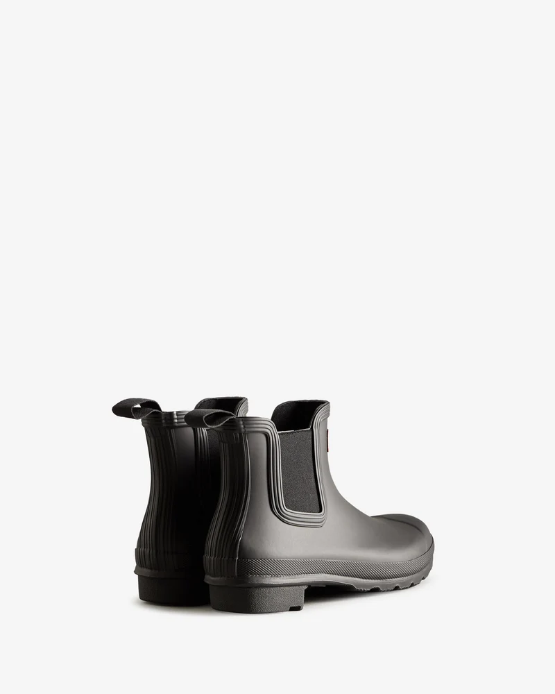 Hunter - Womens Original Chelsea Boot Wfs2078rmablk - Black