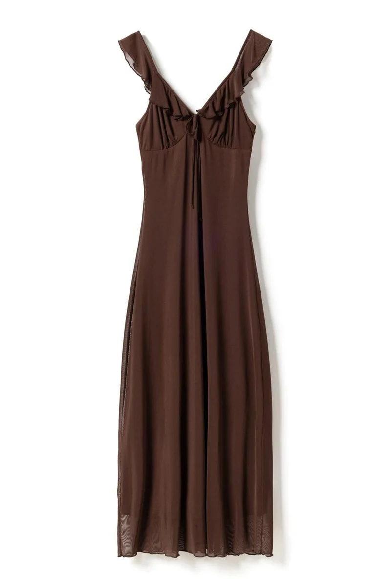Noella - N-Melinda Dress 15300004 - 1463 - Tawny Brown