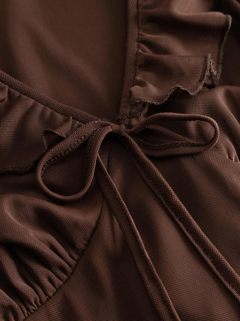 Noella - N-Melinda Dress 15300004 - 1463 - Tawny Brown