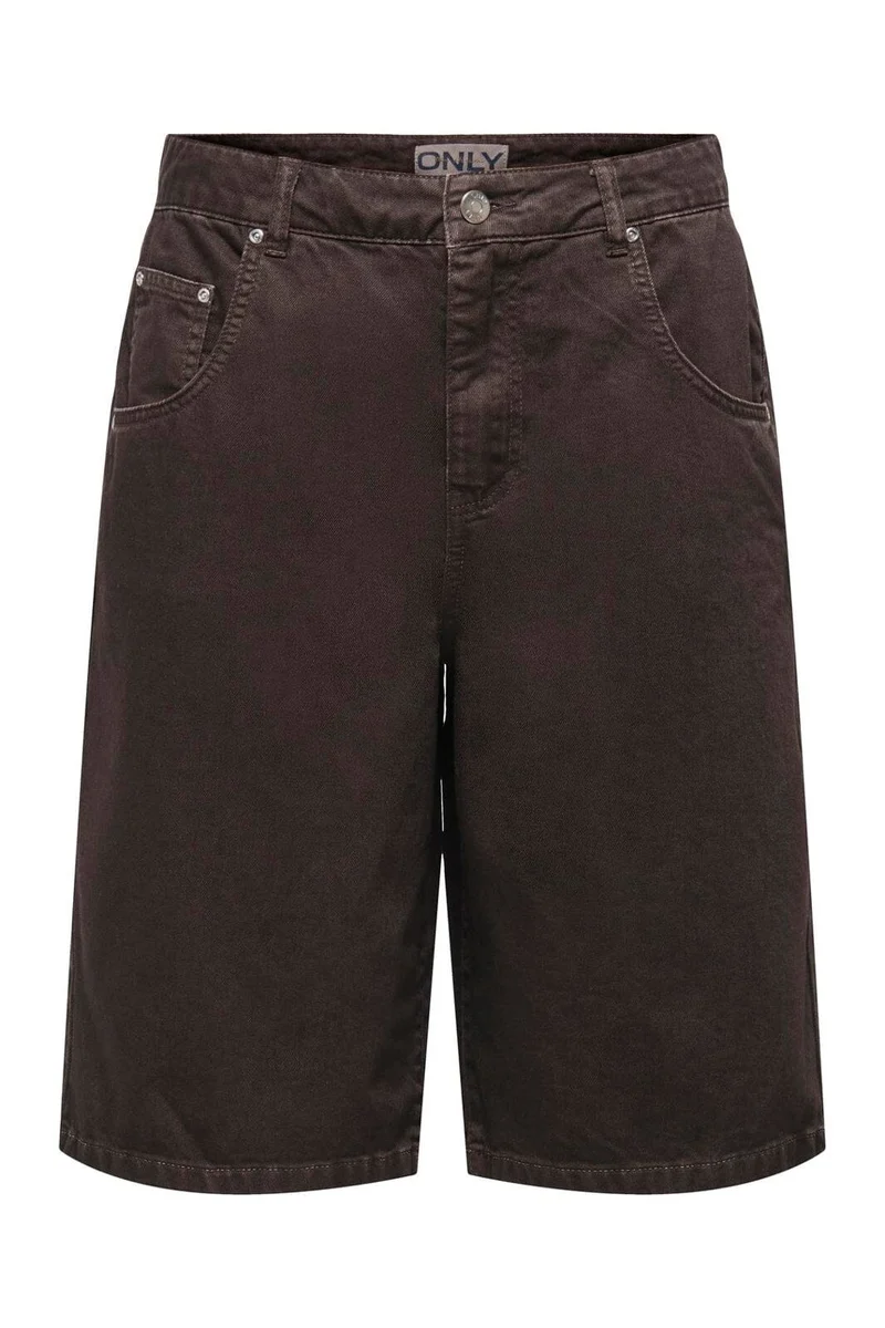 Only - Onlmate-Silla Reg Baggy Long Shorts - 5083377 Coffee Bean