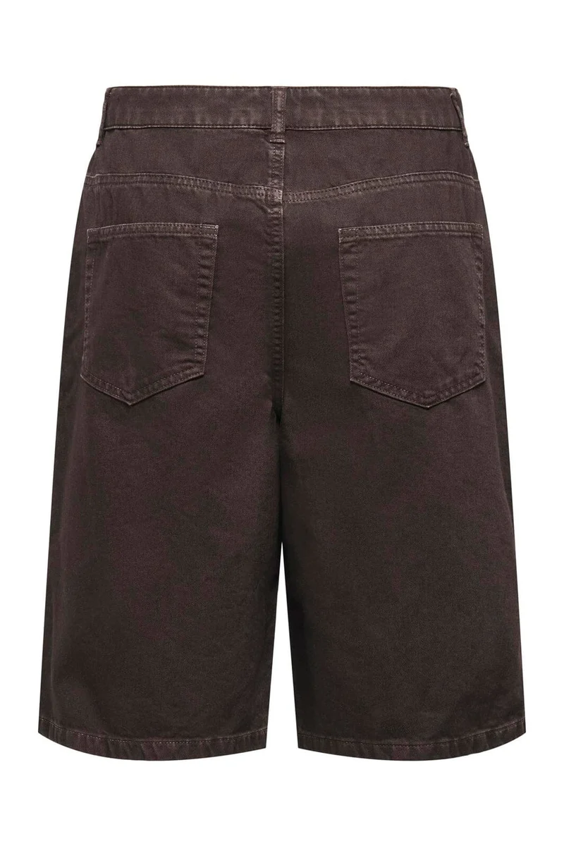 Only - Onlmate-Silla Reg Baggy Long Shorts - 5083377 Coffee Bean