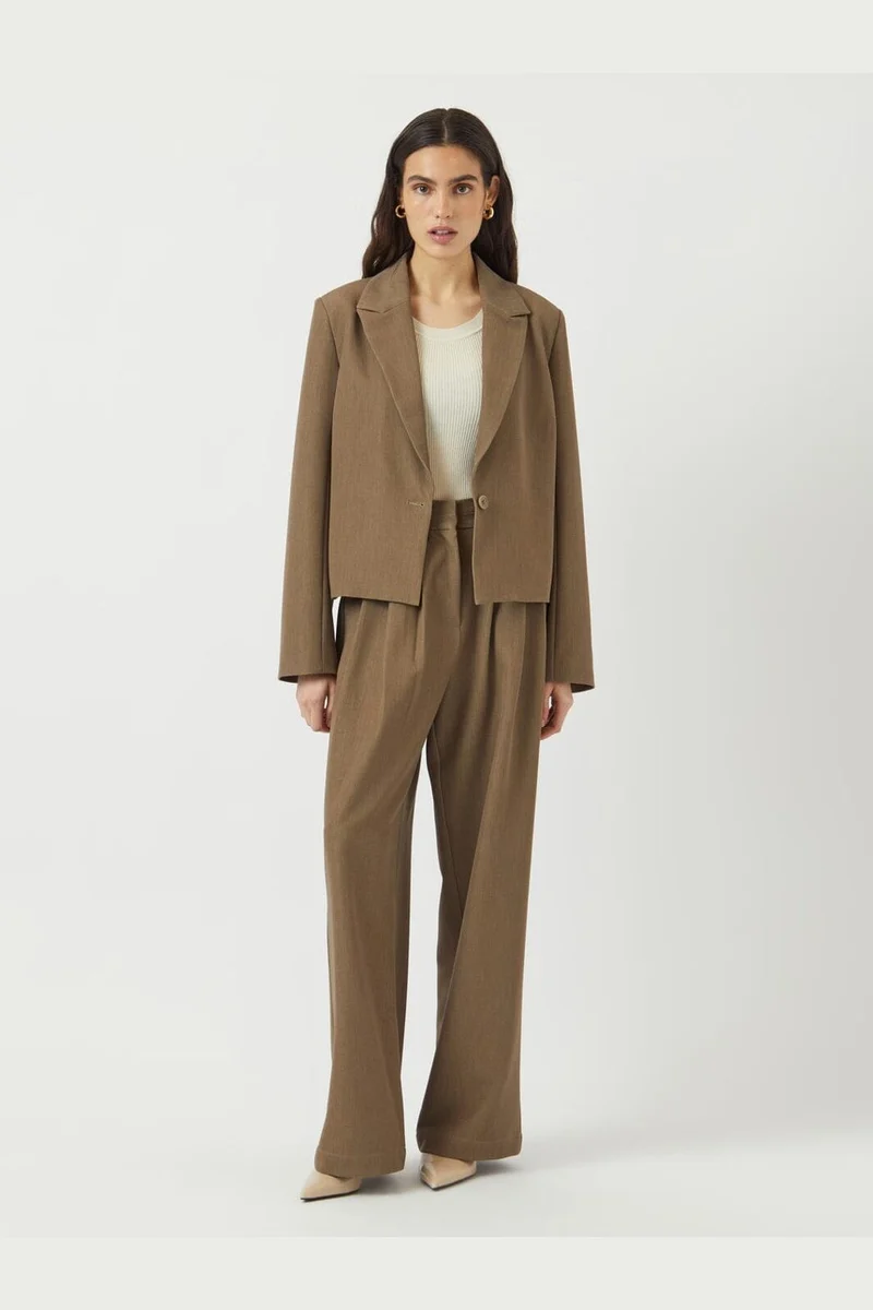YAS - Yasdakota Pant - 4549671 Lead Gray