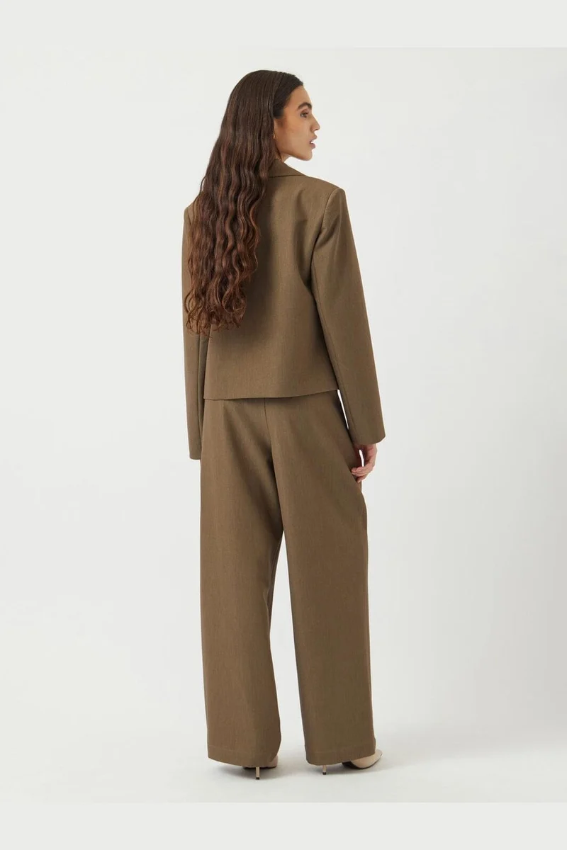 YAS - Yasdakota Pant - 4549671 Lead Gray
