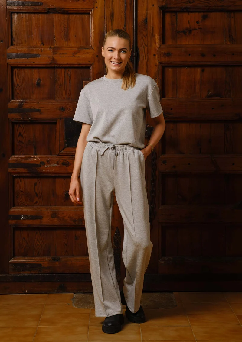 Liberte - Henny Jog Pants 22396 - Grey Melange