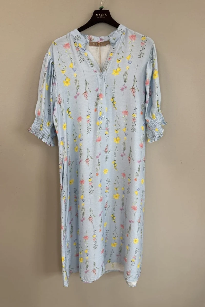 Marta Du Chateau - Mdclauren Dress 8238 - Celeste1220Tpu
