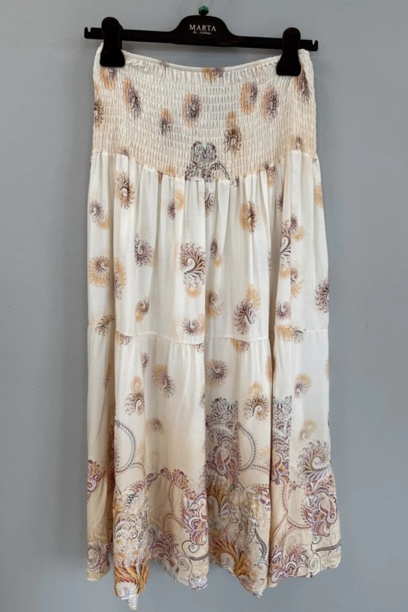 Marta Du Chateau - Mdcprincess Skirt 5201 - Beige7854Tpf