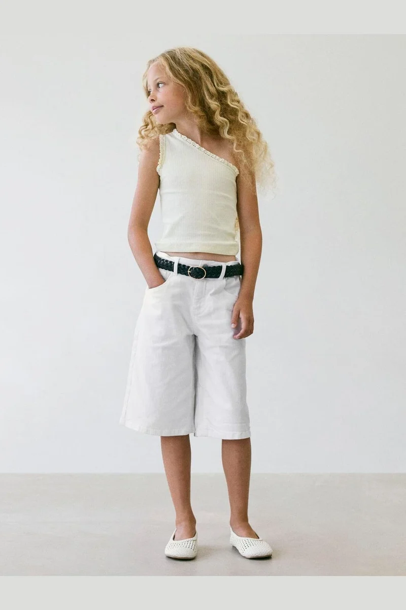 Name It - Nkfrose Twi Jorts 1115-Tp - 5019798 Bright White